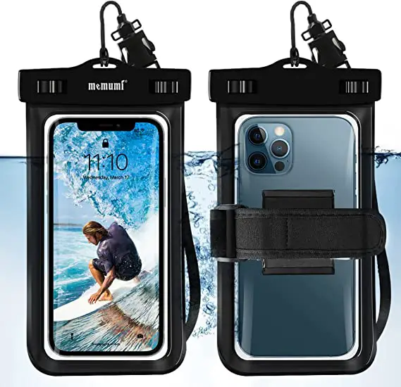 Memumi mobile phone case is waterproof. 