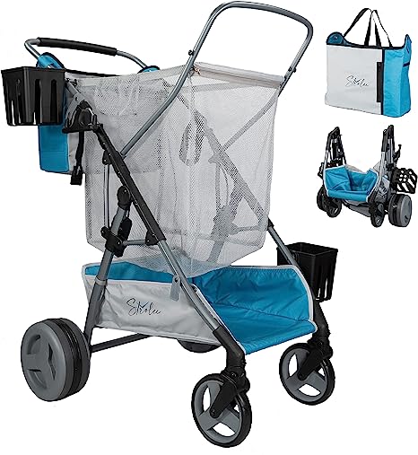 Strolee large wheeled collapsible beach cart 