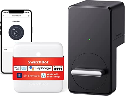 SwitchBot smart lock wifi, keyless entry door lock