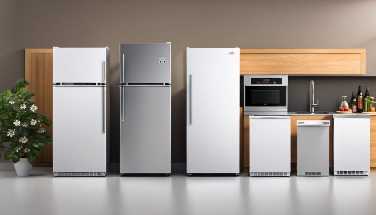 small refrigerators with freezers